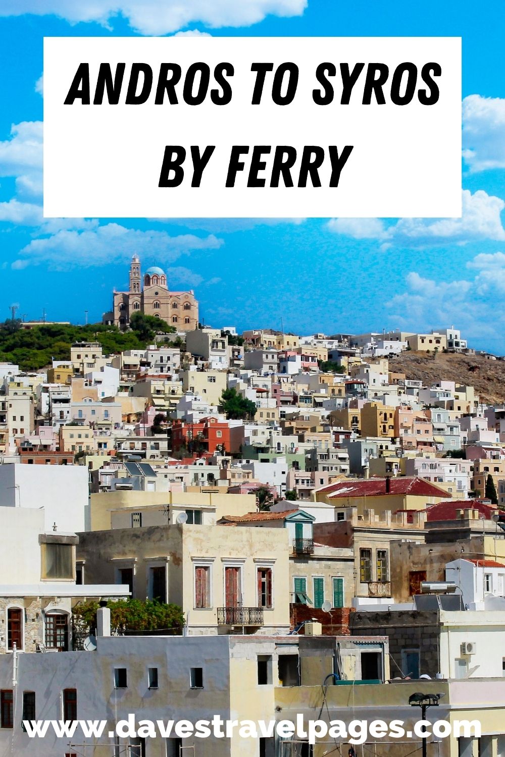 Andros to Syros Ferry Route