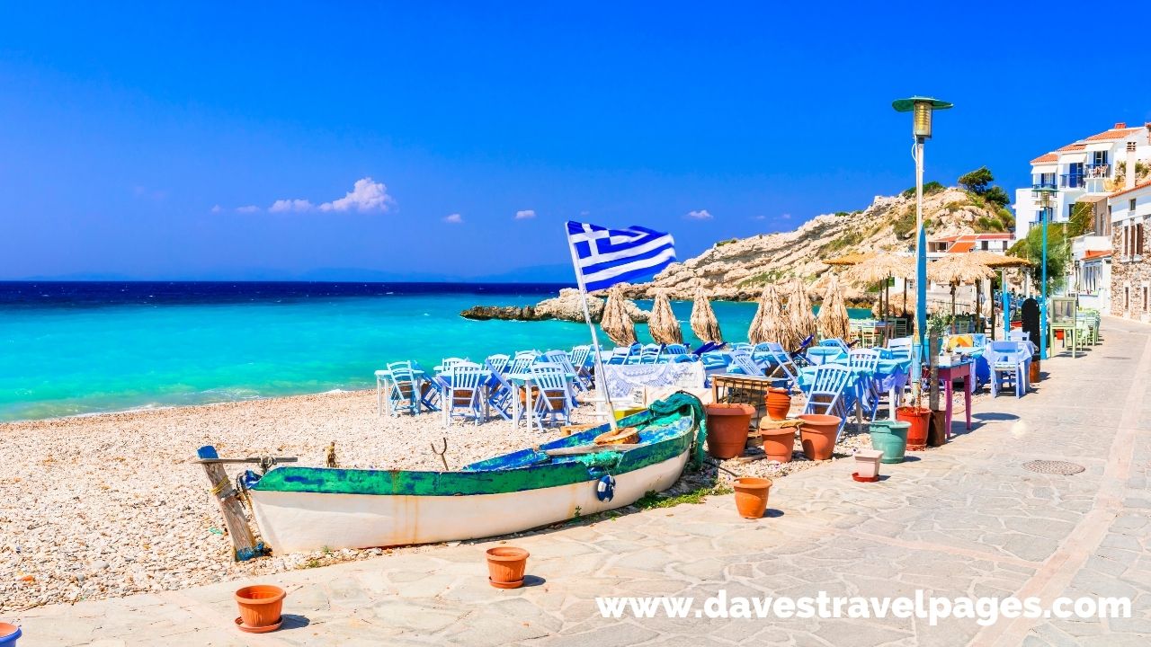 Samos island in greece