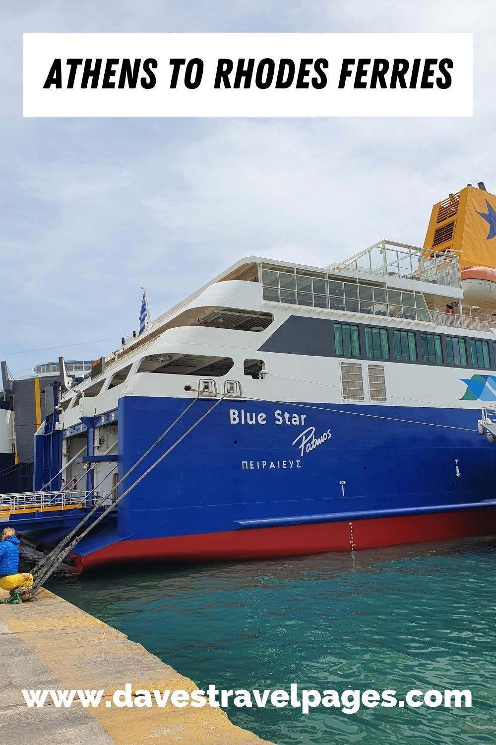 Athens to Rhodes ferry guide