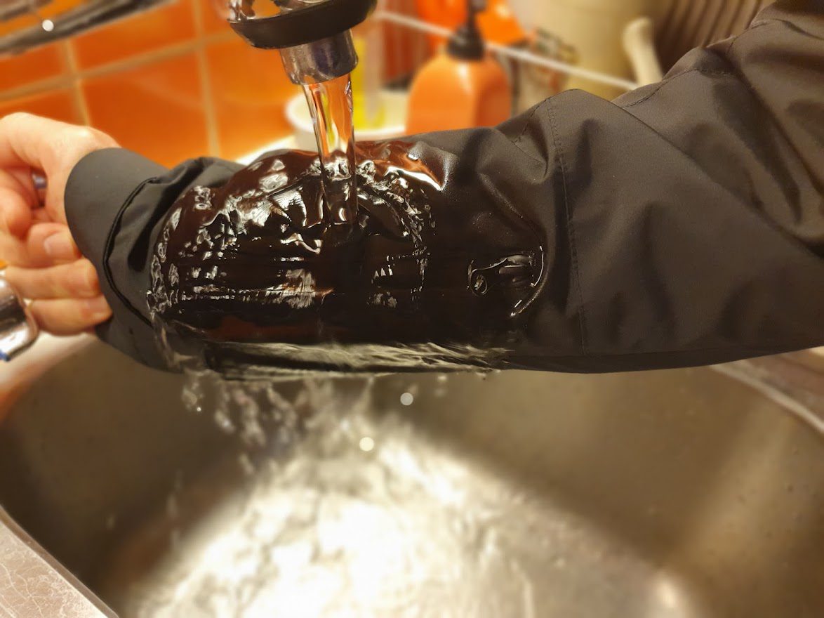 Tap testing the gamma jacket