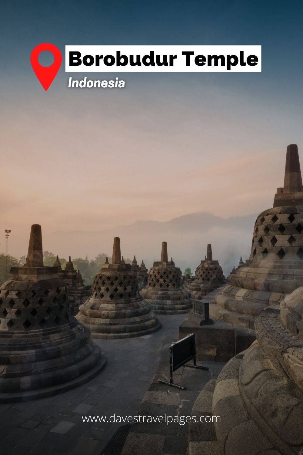 Borobudur Temple - Amazing landmarks of Asia