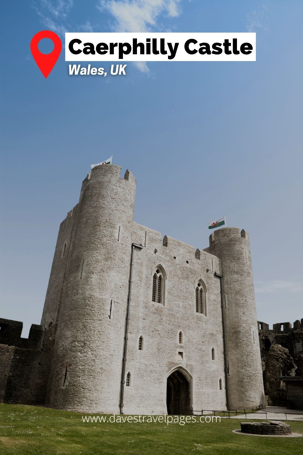 Caerphilly Castle - Wales, UK