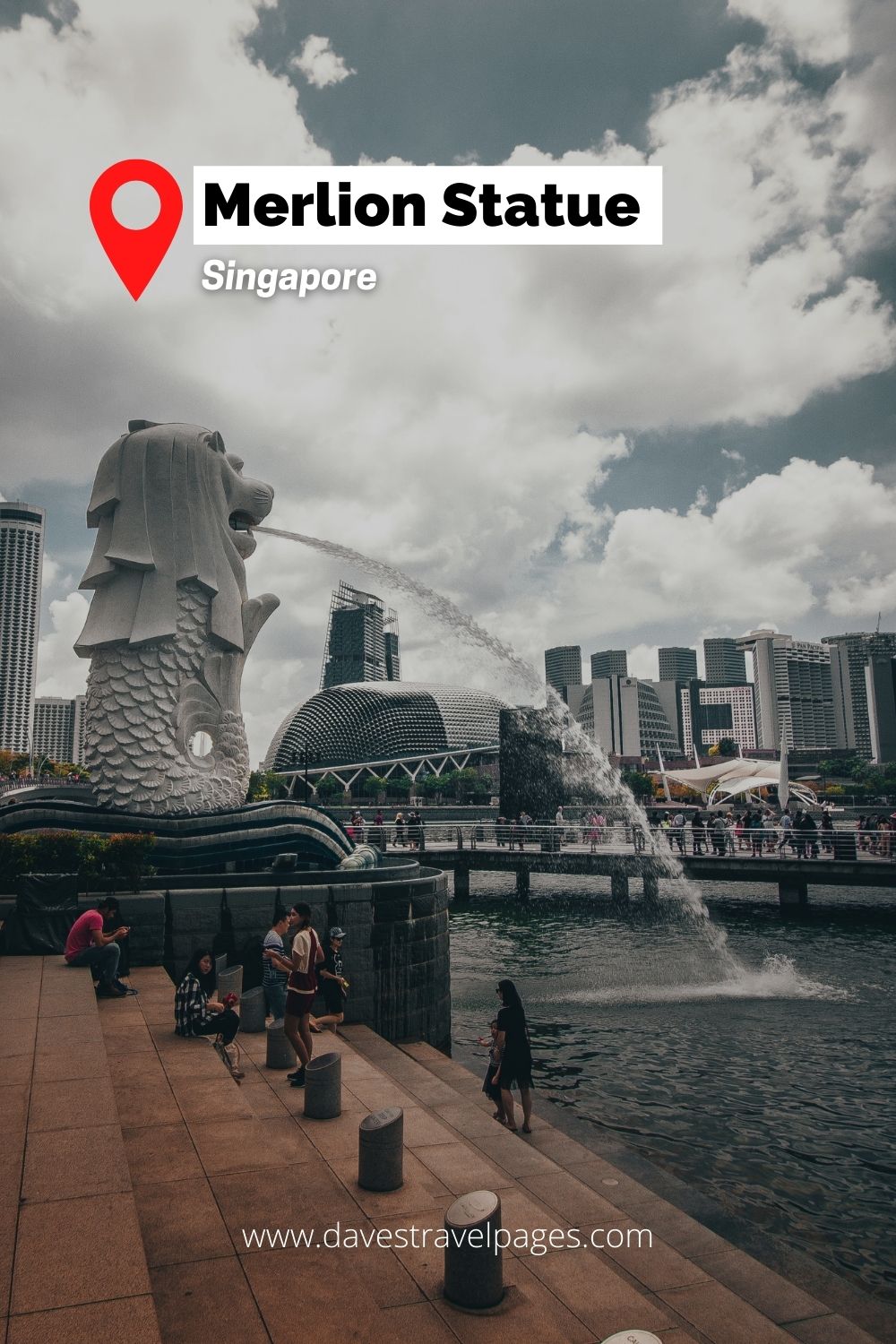 Merlion Statues in Singapore