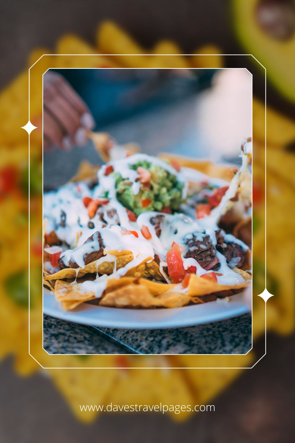 Nachos make a road trip snack
