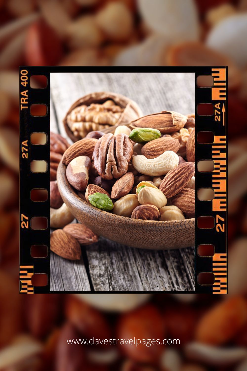 Packed nuts can make a great road trip food