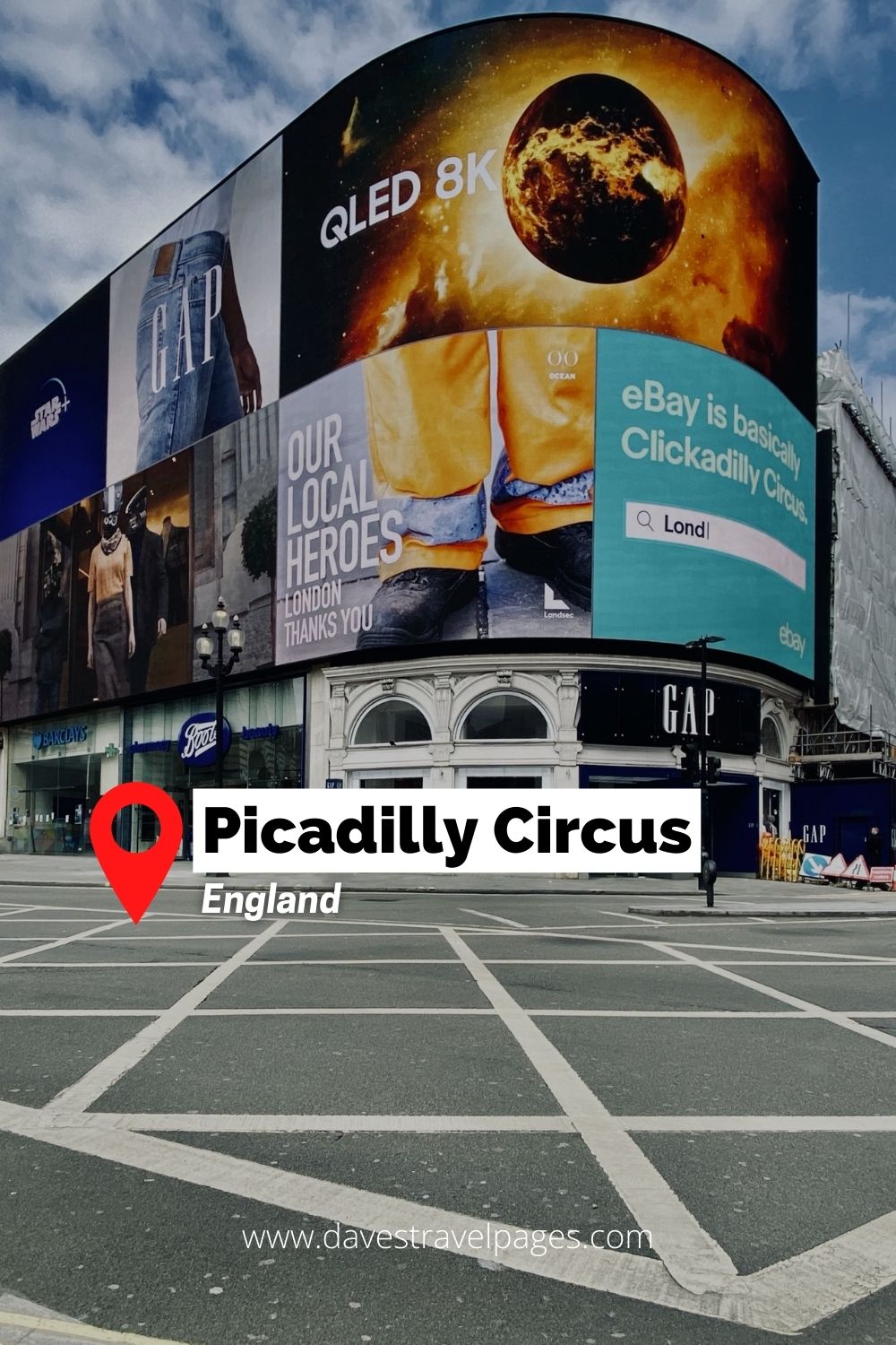 Picadilly Circus in London