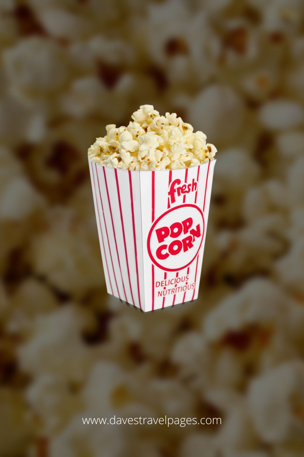 Popcorn isn't just for the cinema - it makes a great road trip snack too