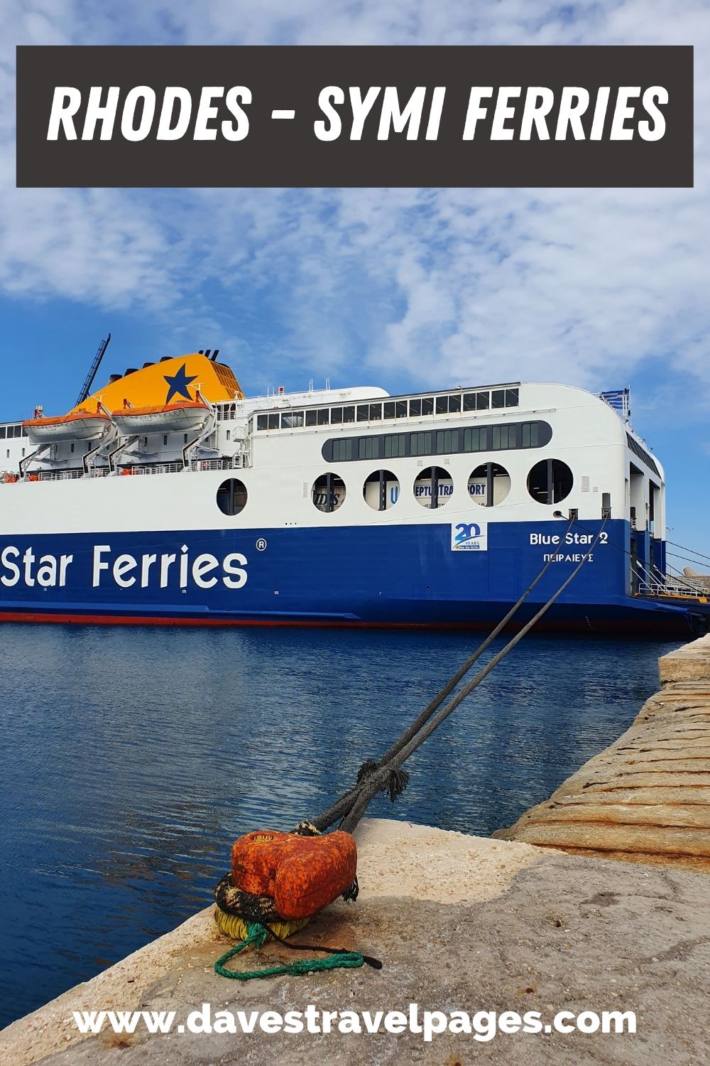 Rhodes to Symi Ferry Information