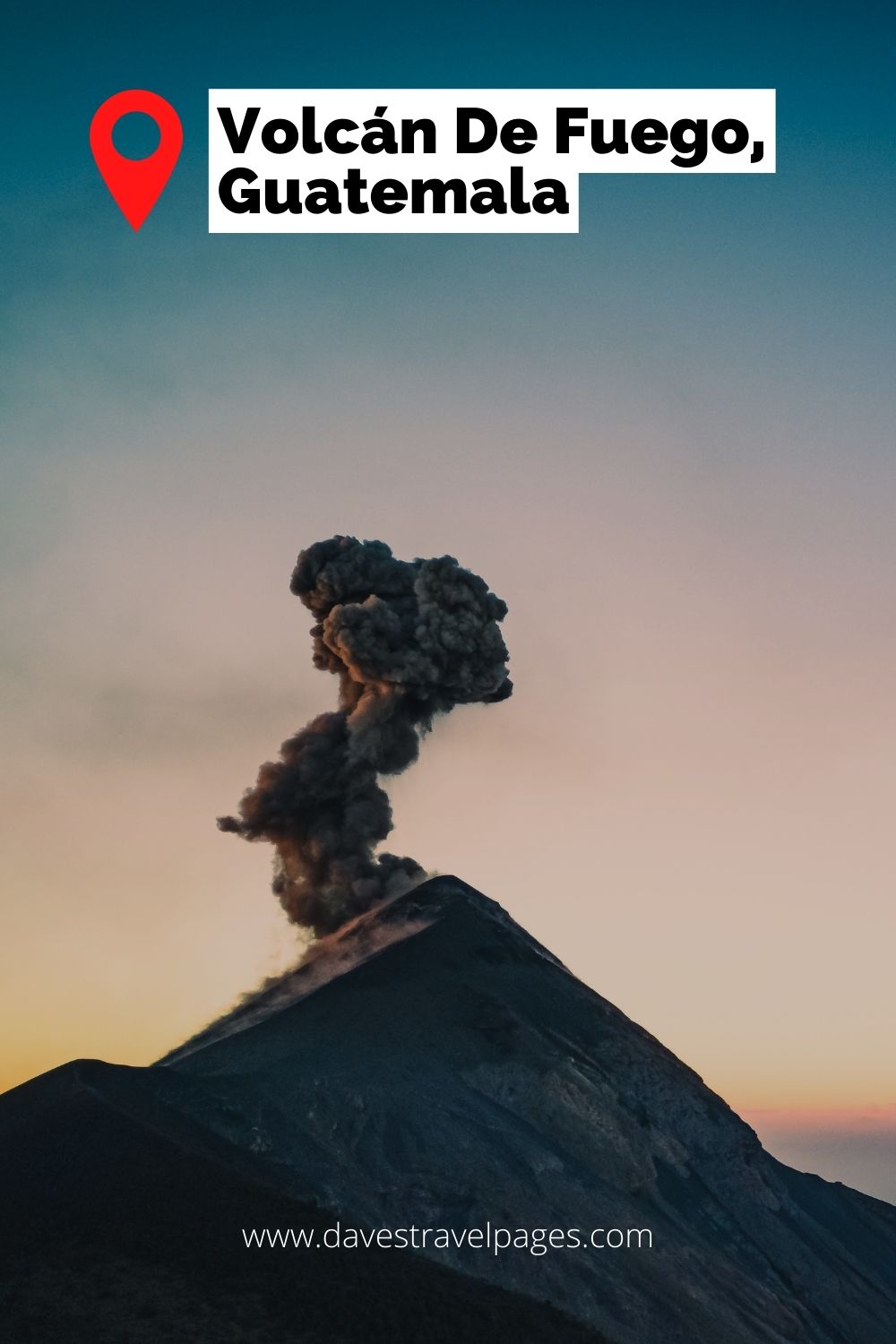 Volcán De Fuego, Guatemala
