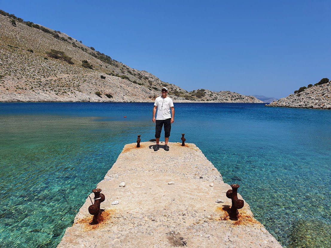 Marathounda beach in Symi