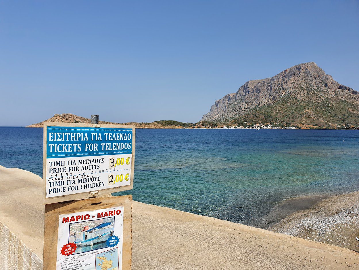 Getting a boat to Telendos island from Kalymnos