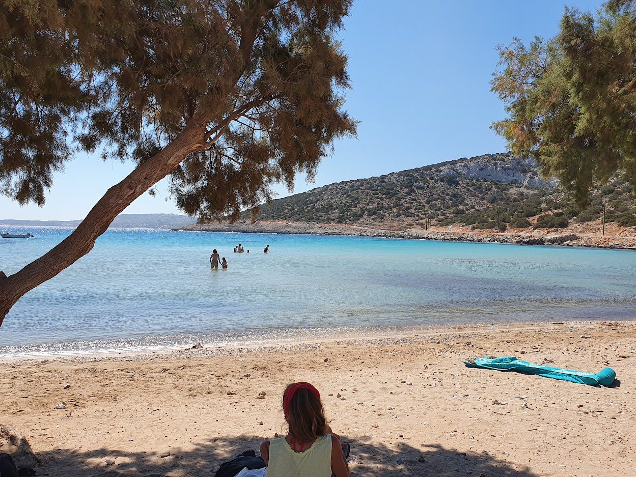 Platis Gialos beach in Lipsi