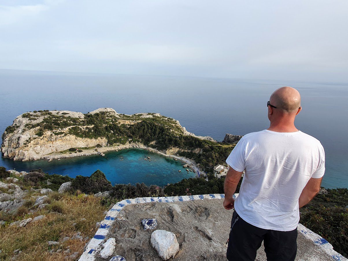The Greek island of Rhodes in May