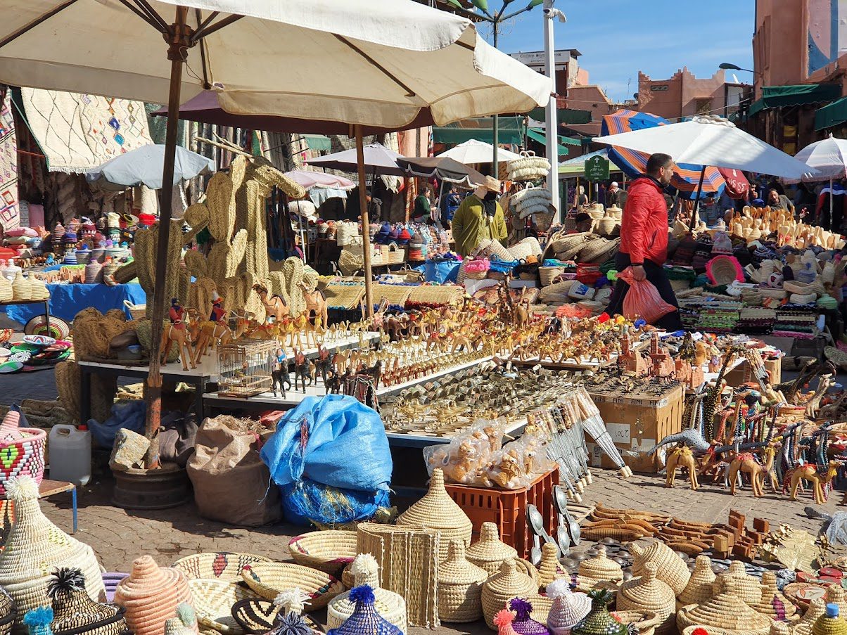 Shopping for unique gifts in Marrakech
