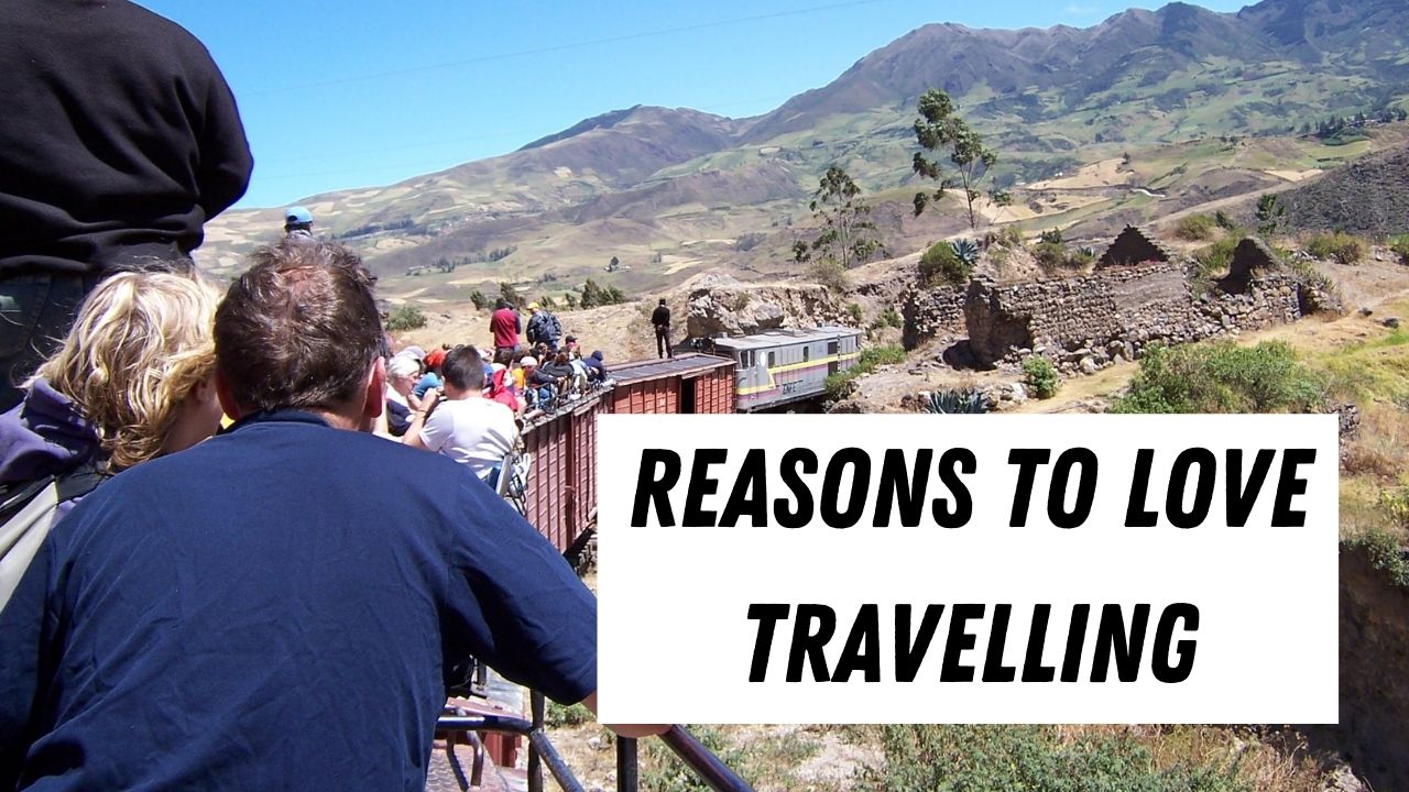 I like traveling because it's always an adventure!