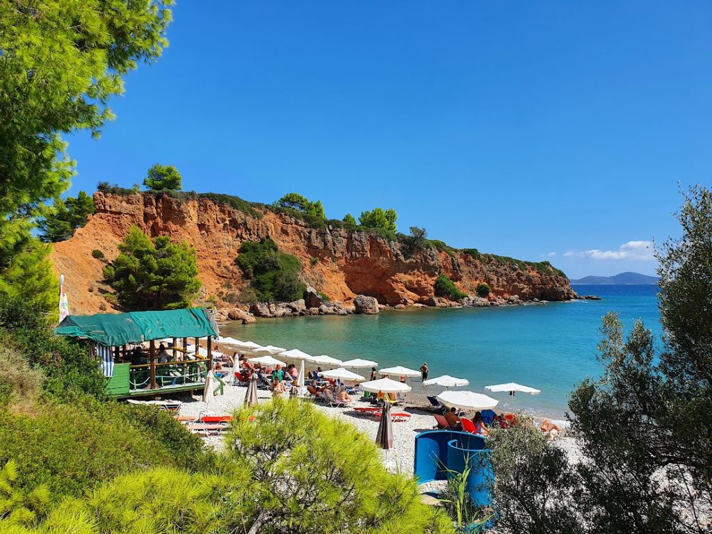 Kokkinokastro Beach in Alonissos, Greece
