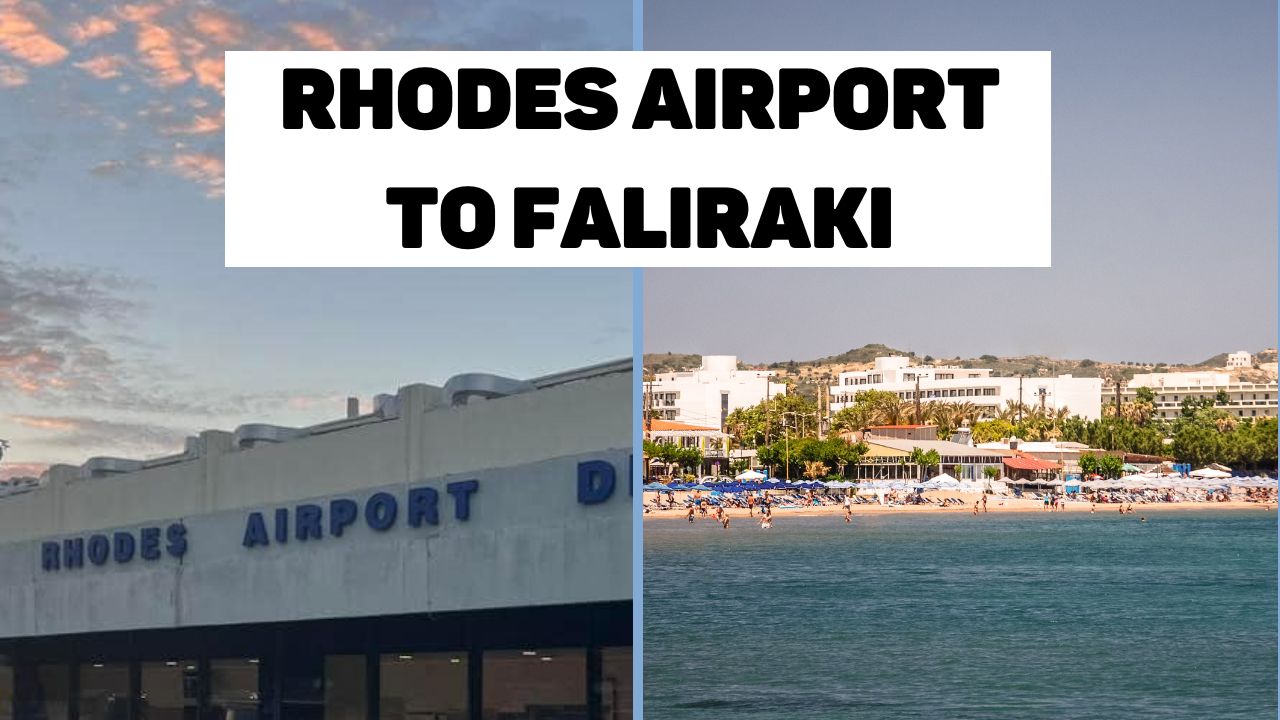 Airport transfers from Rhodes Airport to Faliraki in Rhodes, Greece