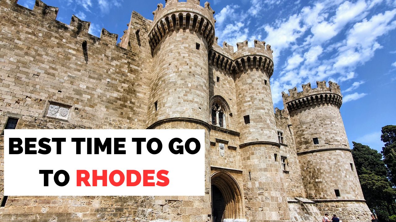 Best time of year to travel to Rhodes in Greece