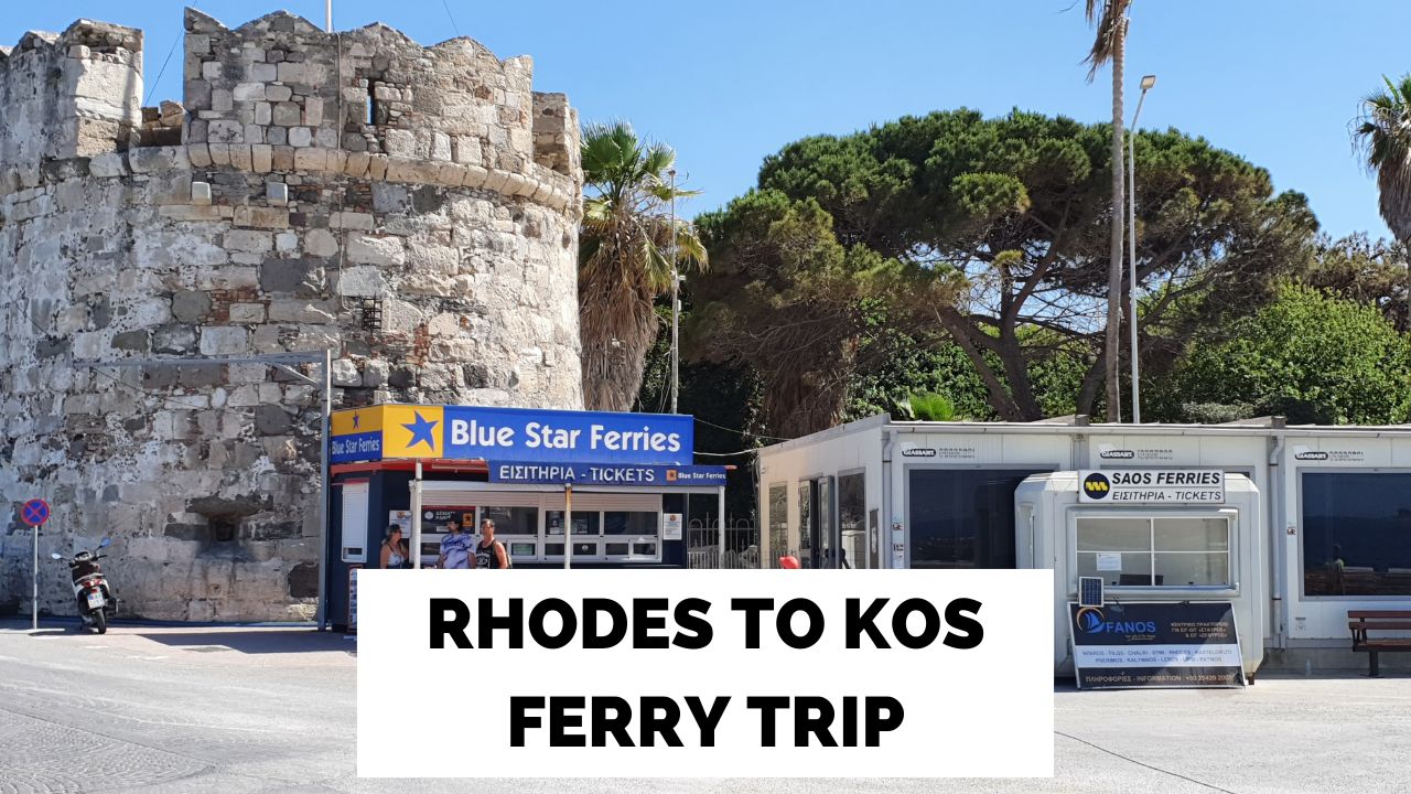 Rhodes to Kos ferry trip