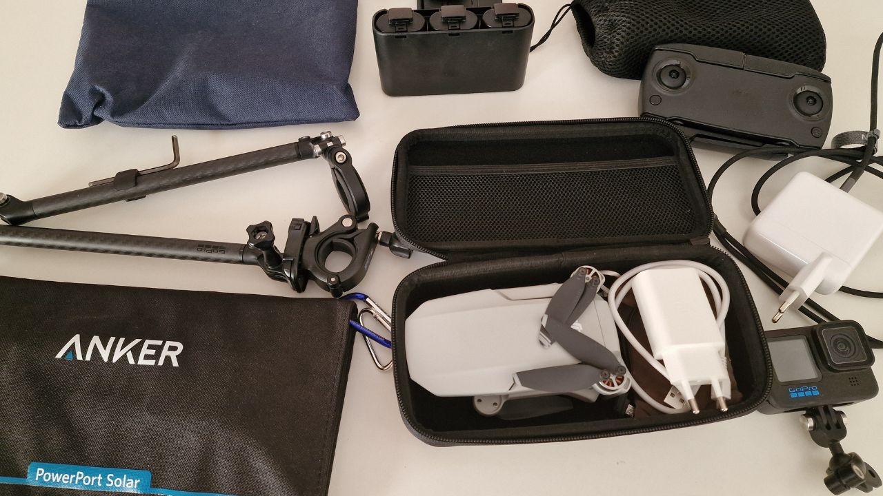 Electronic gear I am taking on my next bicycle touring adventure.