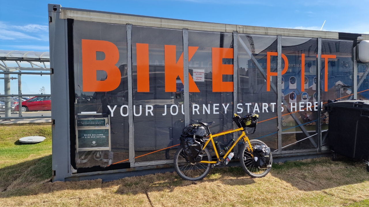 The Bike Pit at Keflavik Airport, Iceland