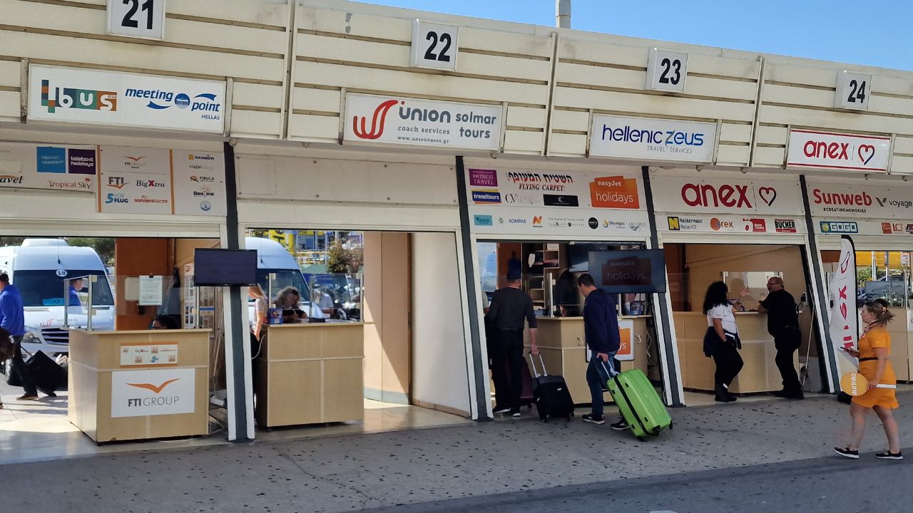 package tour bus terminal heraklion airport