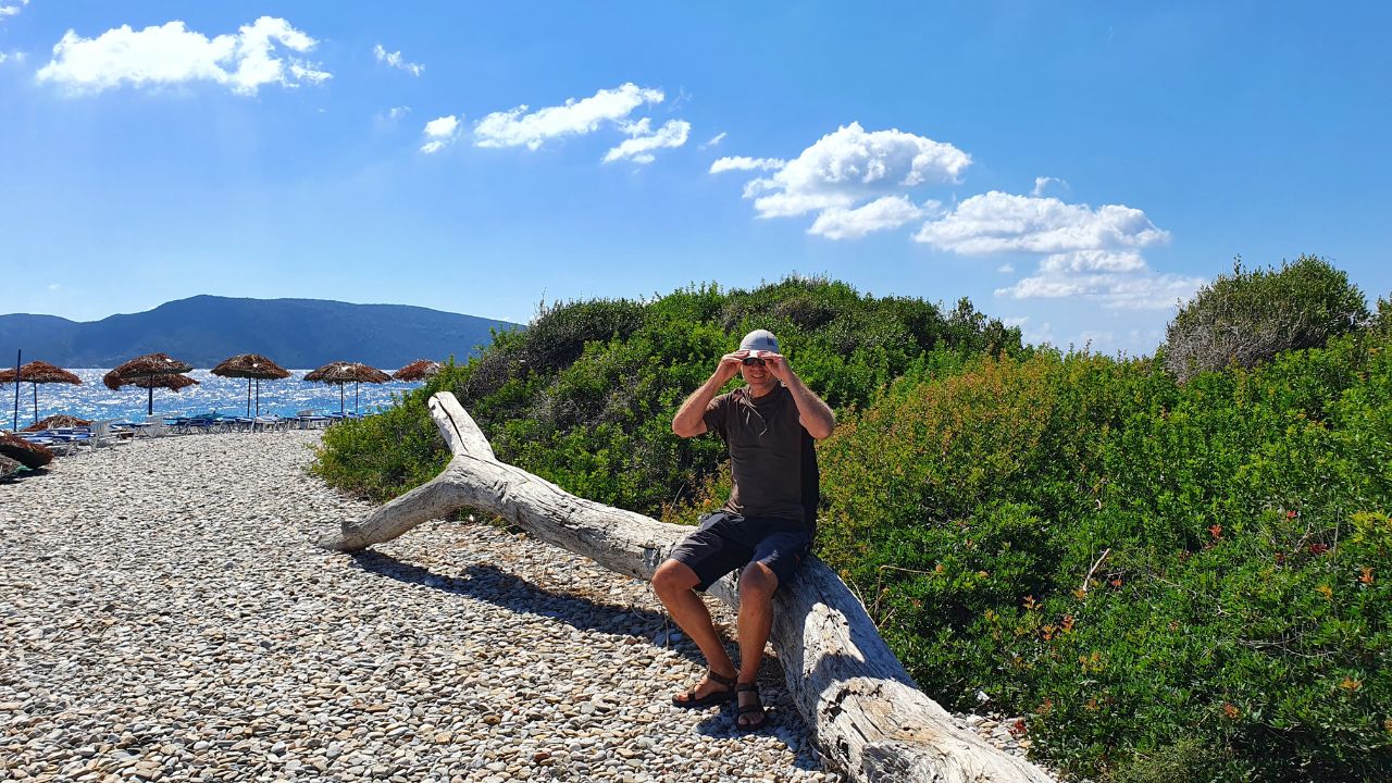dave briggs of dave's travel pages in alonissos