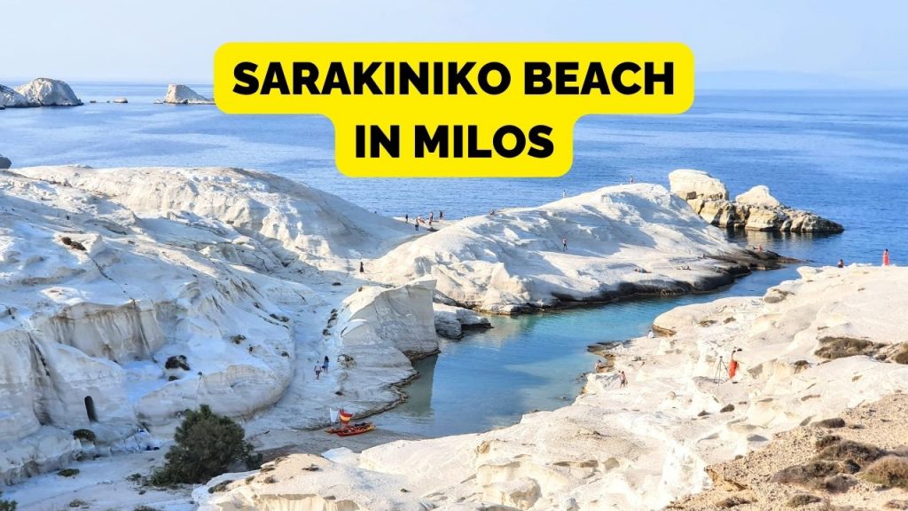 A complete guide to sarakiniko beach in milos, greece
