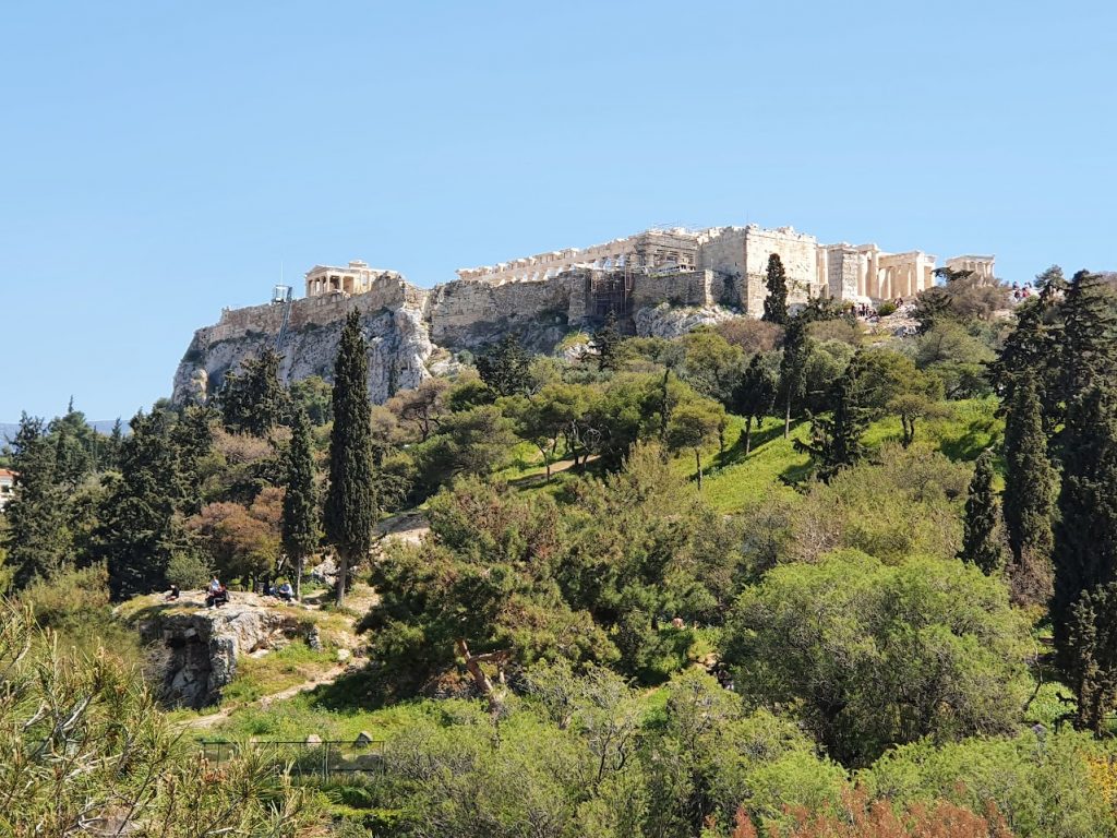acropolis in april