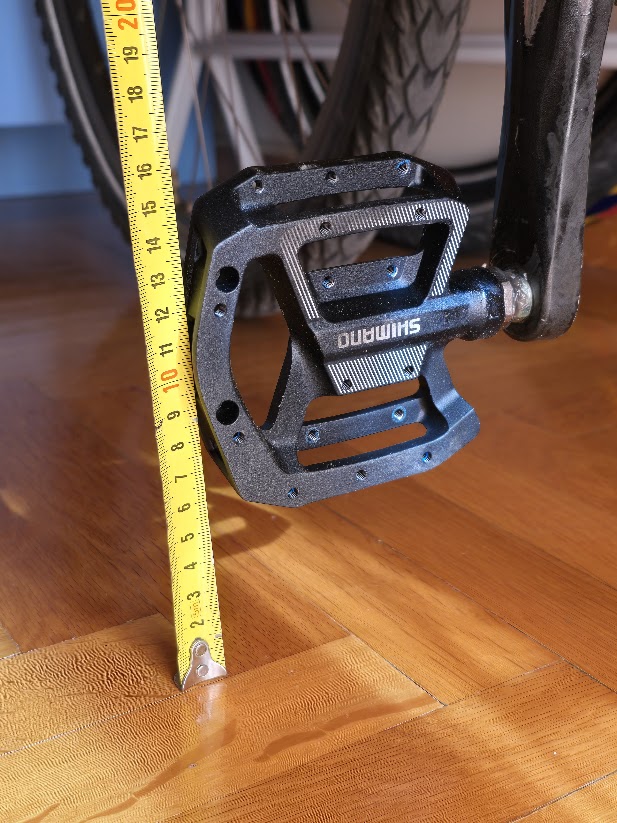 measuring the PD-GR500 pedals